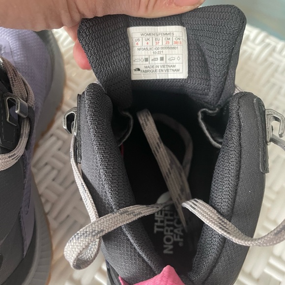 North Face New Size 6 Women's Cragstone Mid Waterproof Walking Boots - Lunar - Picture 4 of 4